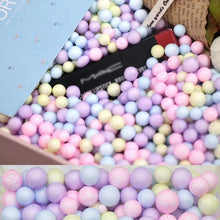 Load image into Gallery viewer, 8000pcs 2-4mm / 1000pcs 5-10mm Foam Balls Craft Bubble Ball Gift Box DIY Small Tiny Foam Beads Ballon Foam Filler Party Decor