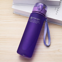 Load image into Gallery viewer, Water Bottle 560ML 400ML Plastic Drinkware Tour Outdoor Sport School Leak Proof Seal Gourde Climbing Water Bottles