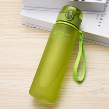 Load image into Gallery viewer, Water Bottle 560ML 400ML Plastic Drinkware Tour Outdoor Sport School Leak Proof Seal Gourde Climbing Water Bottles